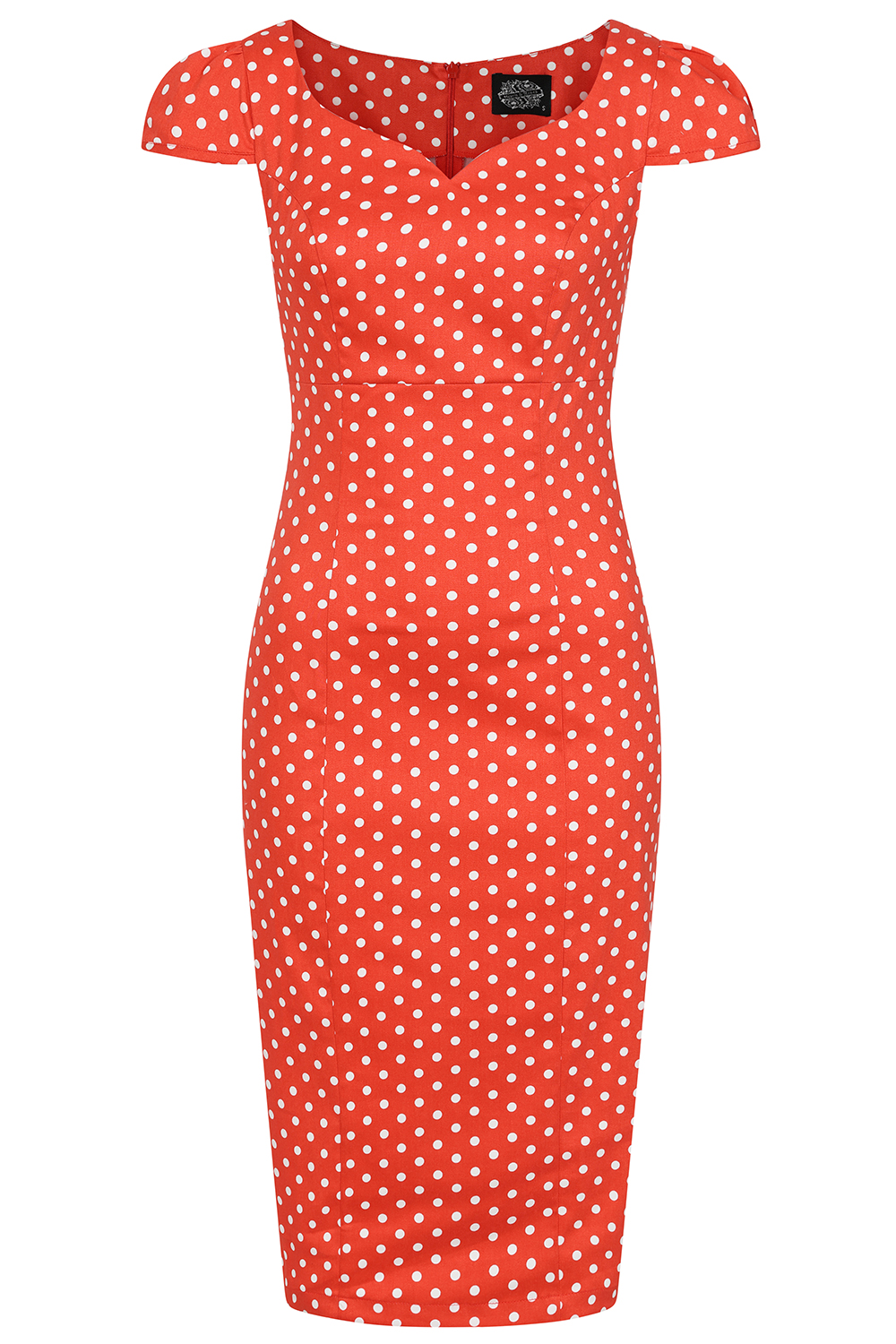 Alexis Polka Dot Wiggle Dress